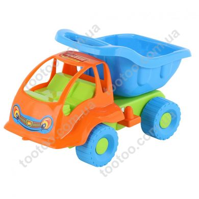 Фотография, изображение Машинка самосвал "Муравей" Polesie, оранжево-голубой (3102-1)