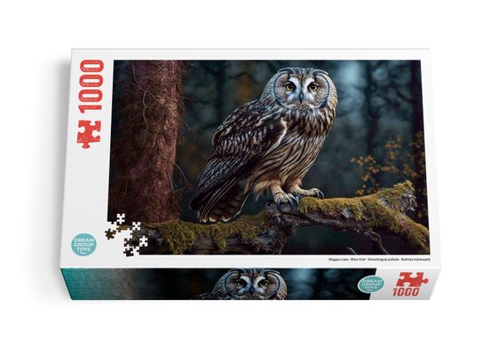 Фотография, изображение Пазл 1000 элементов «Мудрая сова» (TRFL_B/OWL)