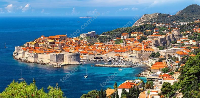 Фотография, изображение Пазл "Дубровник, Хорватия" Castorland, 4000 шт (C-400225)