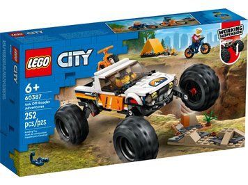 Конструктор LEGO City Приключения на внедорожнике 4x4 (60387)