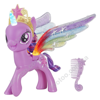 Фотография, изображение Игрушка Hasbro My Little Pony пони Искорка с радужными крыльями (E2928)