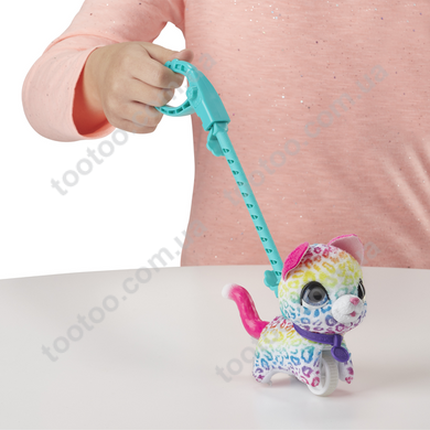 Фотография, изображение Интерактивная игрушка Hasbro Furreal Friends маленький питомец на поводке Котёнок (E3503_E4776)