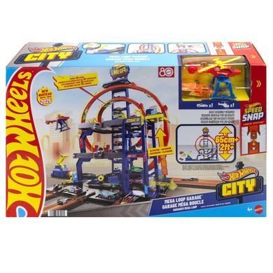 Світлина, зображення Ігровий набір Hot Wheels City Гараж з мега петлею (JBM74)