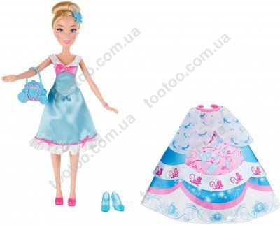 Фотография, изображение Кукла Hasbro Disney Princess Золушка с красивыми нарядами (B5312_B5314)