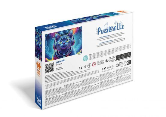 Світлина, зображення Пазл 500 елементів "Ритм неону" PUZZLEVILLE (PZL500_38)