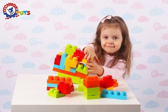 Світлина, зображення Іграшка "Конструктор ТехноК" 70 елементів (6801)