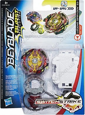 Фотография, изображение Игровой набор Hasbro BeyBlade SwitchStrike Spryzen S3 Волчок с пусковым устройством (E0723_E1031)