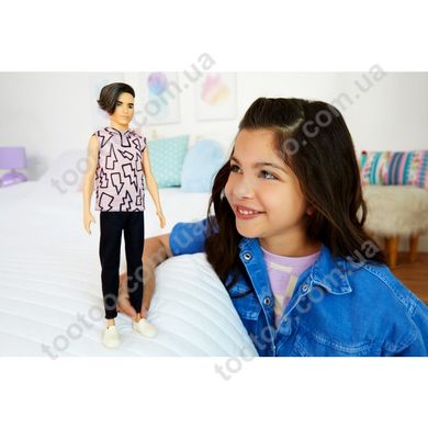 Фотография, изображение Кукла Кен "Модник" в безрукавке в молнии Barbie (HBV27)