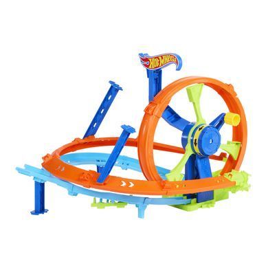 Світлина, зображення Ігровий набір Hot Wheels Stunt tracks Перегони на віражах (JBX65)