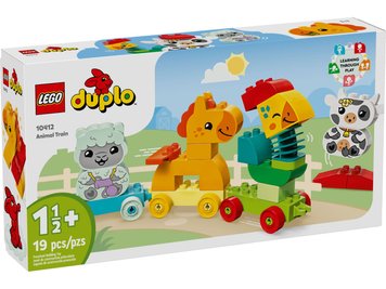 Фотография, изображение Конструктор LEGO DUPLO My First Поезд животных (10412)