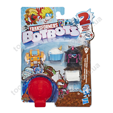 Фотография, изображение Игровой набор Hasbro Transformers из 5-ти трансформеров Ботботс Банная банда (E3486_E4137)