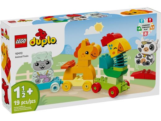 Світлина, зображення Конструктор LEGO DUPLO My First Потяг тваринок (10412)