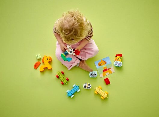 Фотография, изображение Конструктор LEGO DUPLO My First Поезд животных (10412)