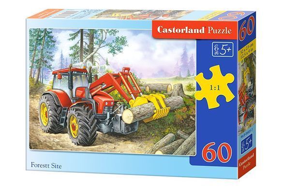 Фотография, изображение Пазл для детей "Трактор" Castorland (B-06366)