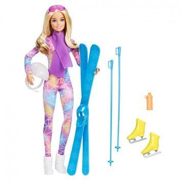 Фотография, изображение Кукла-лыжница серии "Зимние виды спорта" Barbie (HGM73)