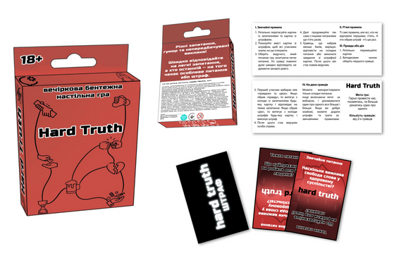 Фотография, изображение Игра настольная "Hard Truth" (2272_C)
