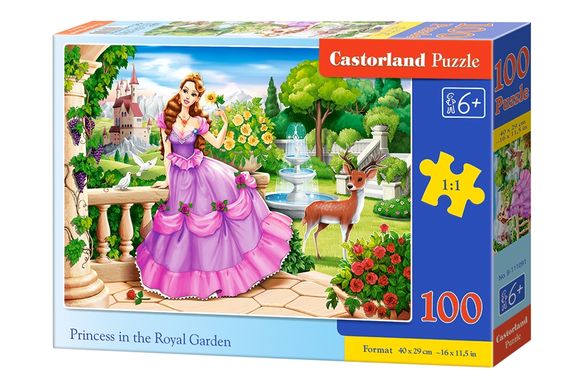 Фотография, изображение Пазл для детей "Принцесса в королевском саду" Castorland (B-111091)