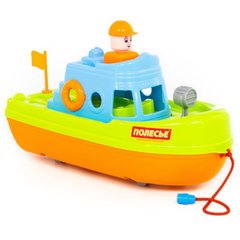 Фотография, изображение Детская игрушка Polesie крейсер "Спасатель" салатово-голубой (47229-1)