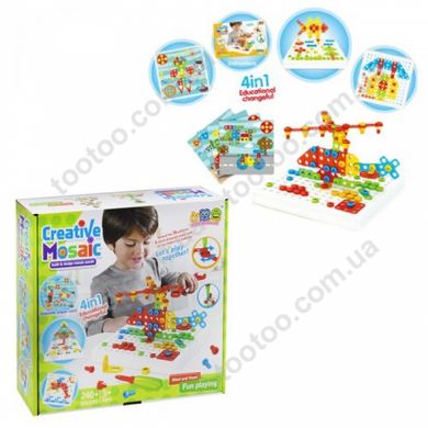 Конструктор мозаика Qunxing toys 230 эл. (682A)