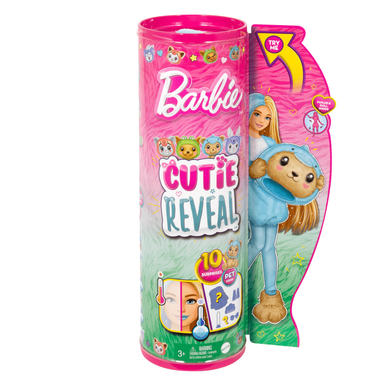 Фотография, изображение Кукла Barbie "Cutie Reveal" серии "Замечательное комбо" медвежонок в костюме дельфина (HRK25)