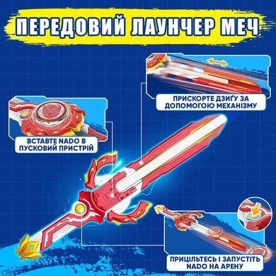 Дзиґа Infinity Nado VI Advanced Pack Палаючий Бойовий Ведмідь (Blazing War Bear) (EU654132)