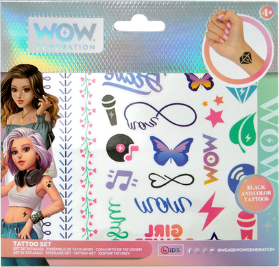 Сет із тату, 2 полотна (WOW00016)