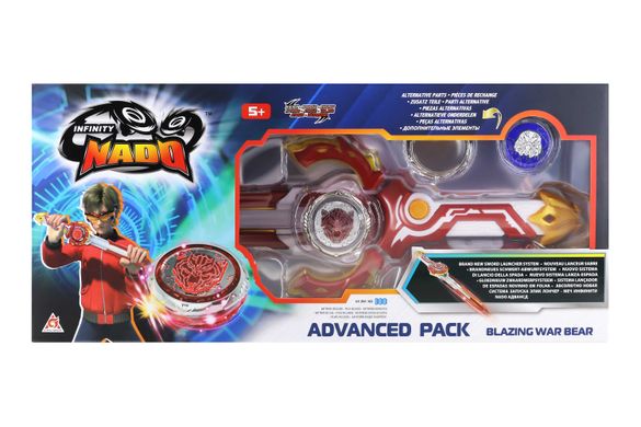 Дзиґа Infinity Nado VI Advanced Pack Палаючий Бойовий Ведмідь (Blazing War Bear) (EU654132)