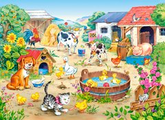 Фотография, изображение Пазл для детей "Ферма" Castorland (B-06489)