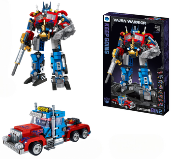 Конструктор "Трансформер грузовик Optimus Prime" 2 в 8, 725 детали (BB305)