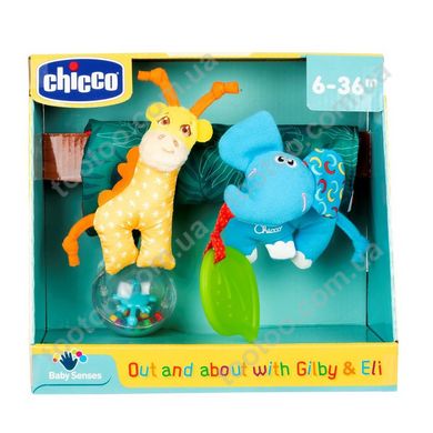 Світлина, зображення Іграшка на коляску Chicco "Джилбі та Елі" (10060.00)