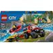 Конструктор LEGO City Пожарный внедорожник со спасательной лодкой (60412)