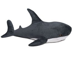 Світлина, зображення М'яка іграшка Акула FANCY, темно-сіра 49см