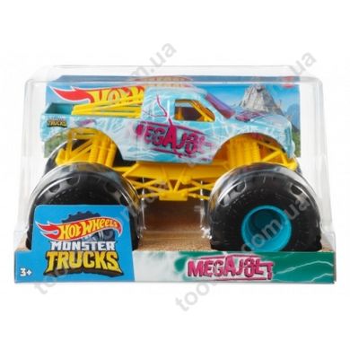Фотография, изображение Супербольшая машинка-внедорожник 1: 24 серии «Monster Trucks» Hot Wheels в ас. (FYJ83)
