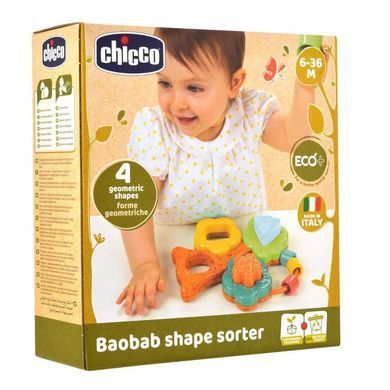 Фотография, изображение Игрушка Chicco Eco+ "Баобаб &mdash; первый сортер" (10493.00)