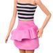 Кукла Barbie "Модница" в розовой юбке с рюшами (HRH11), фотография