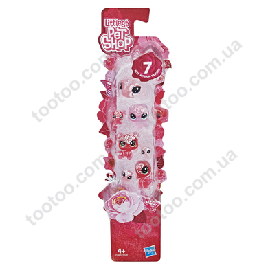 Фотография, изображение Игровой набор Hasbro Littlest Pet Shop 7 цветочных петов Роза (E5149_E5162)