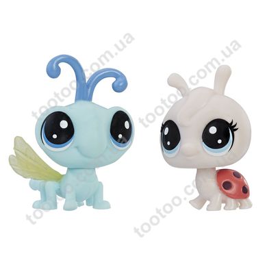 Фотография, изображение Игровой набор Hasbro Littlest Pet Shop два пета Ледибаг Драгонфлай (B9389_E0948)