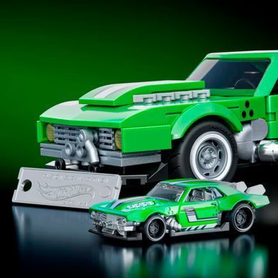 Конструктор Hot Wheels Brick Shop Speed Custom &rsquo;68 Camaro 289 деталей (JFT16)
