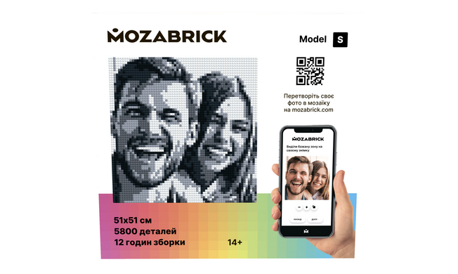 Фотоконструктор Мозабрик Mozabrick, S (60001)