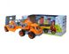 Игрушка Technok автовоз с набором стройтехника оранжево-серый (3930-1), фотография